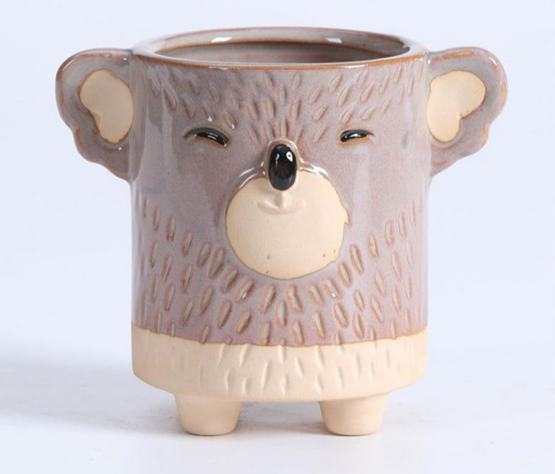 ZooPlant – Tierischer Blumentopf mit buntem Cartoon-Look