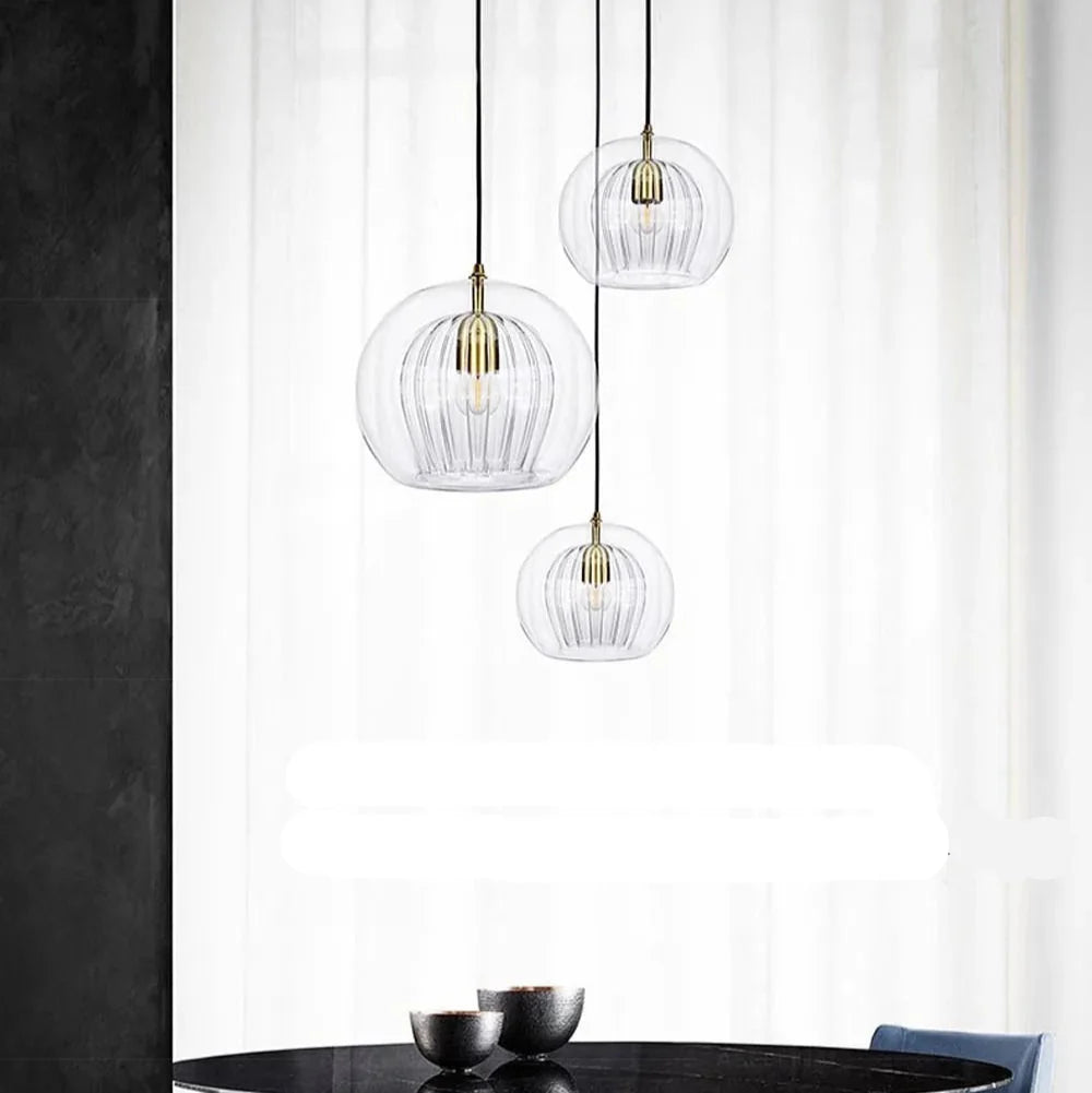 Alyna – Minimalistische Glas-Pendelleuchte