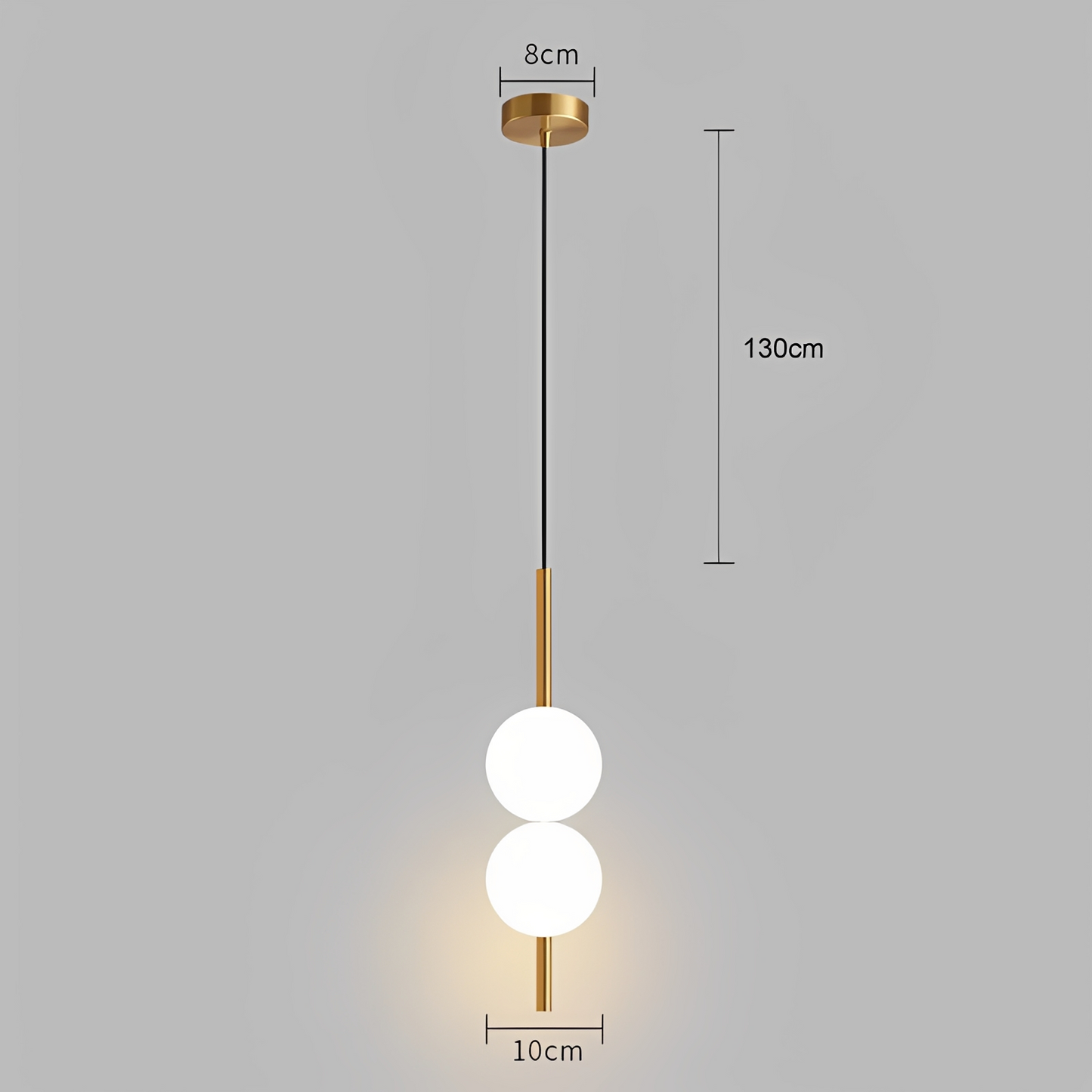 Riandne – Moderne Glas-Pendelleuchte