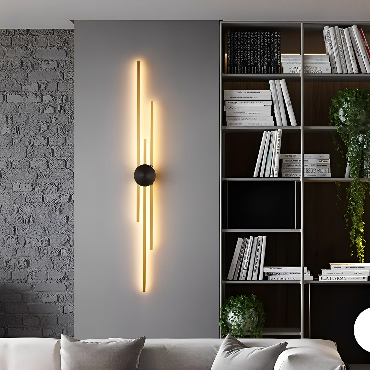 Dustin – Luxuriöse Kupfer Wandlampe