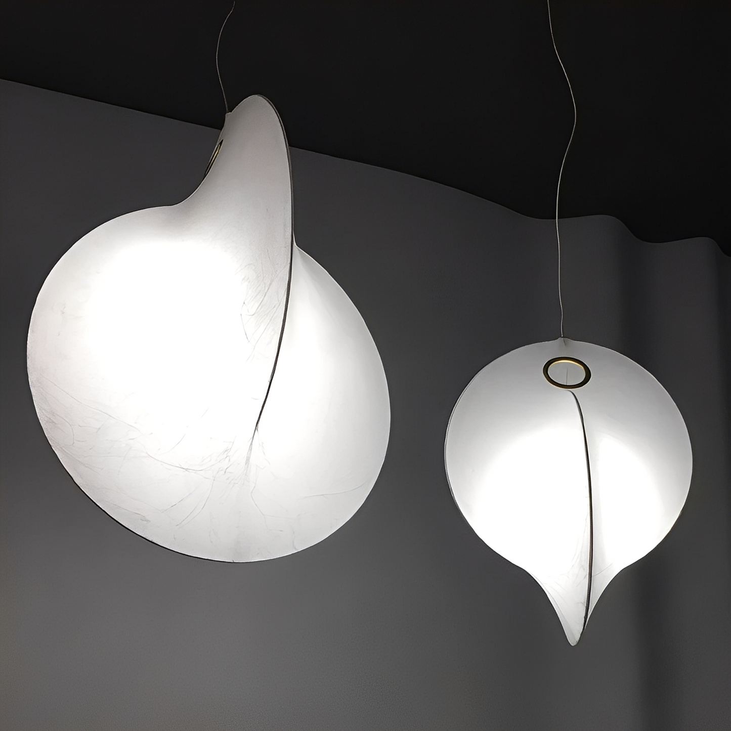Meiko – Elegante Wabi Sabi Loft Pendelleuchte