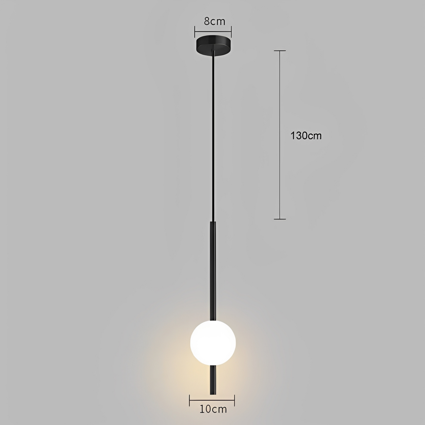 Riandne – Moderne Glas-Pendelleuchte