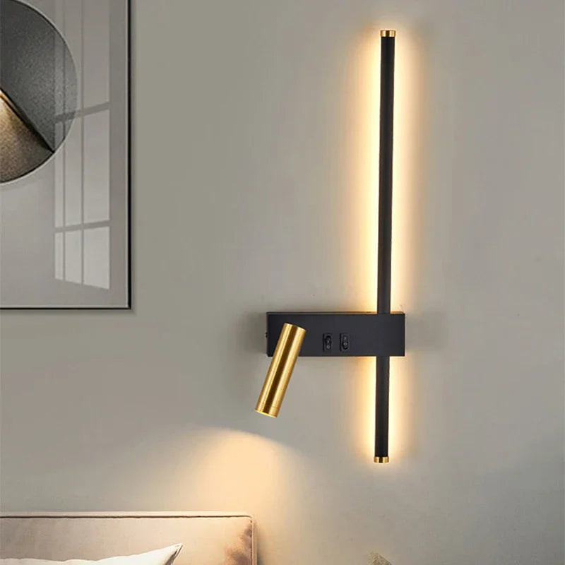 Akagi – Moderne Lichtluxus-Wandleuchte