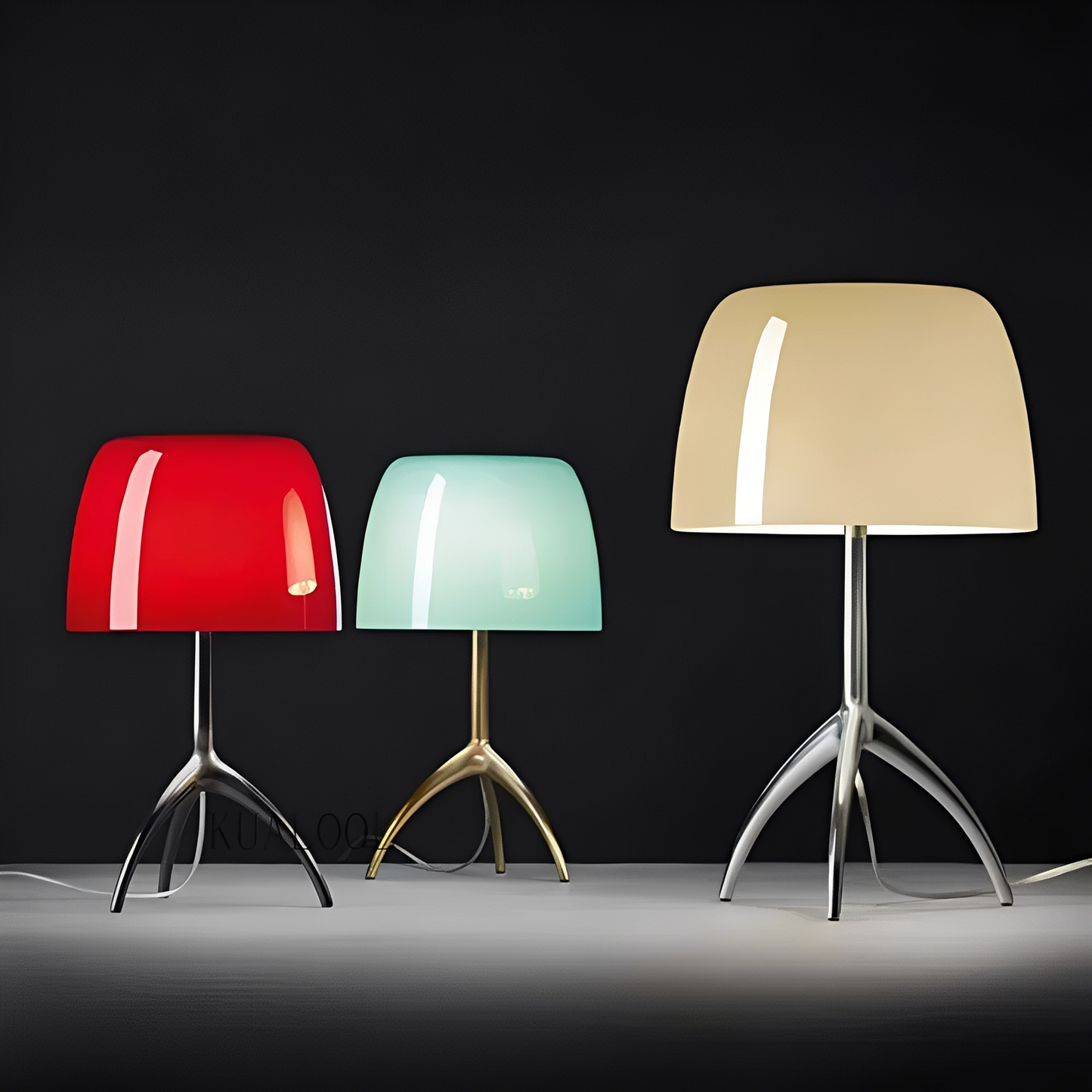 Miyu – Retro Kupfer Tisch-Nachtlampe