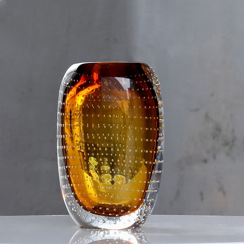 Tessa – Farbige Glasblase Vase