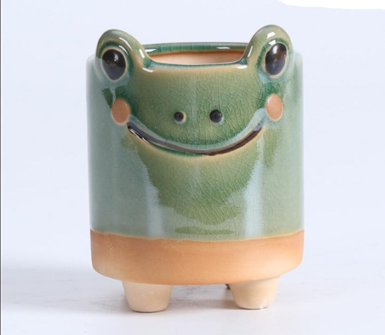 ZooPlant – Tierischer Blumentopf mit buntem Cartoon-Look