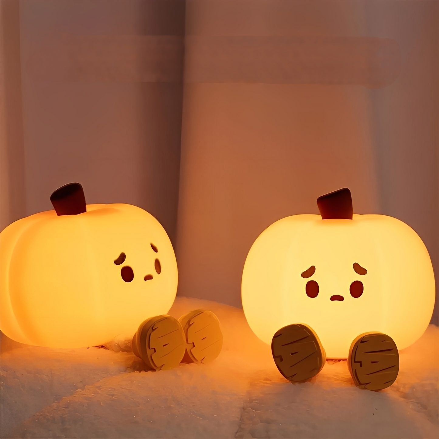 Pumpky – Kürbis Nachtlicht zum Einschlafen