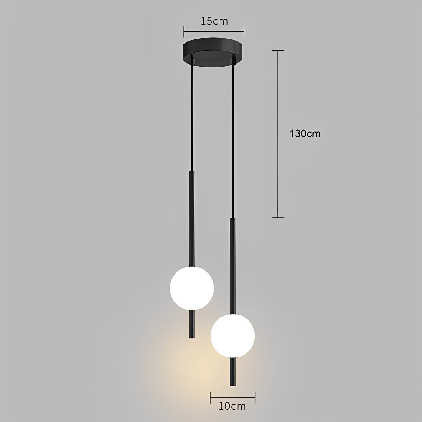 Riandne – Moderne Glas-Pendelleuchte