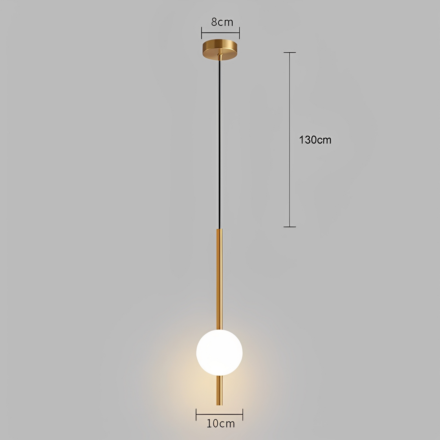 Riandne – Moderne Glas-Pendelleuchte