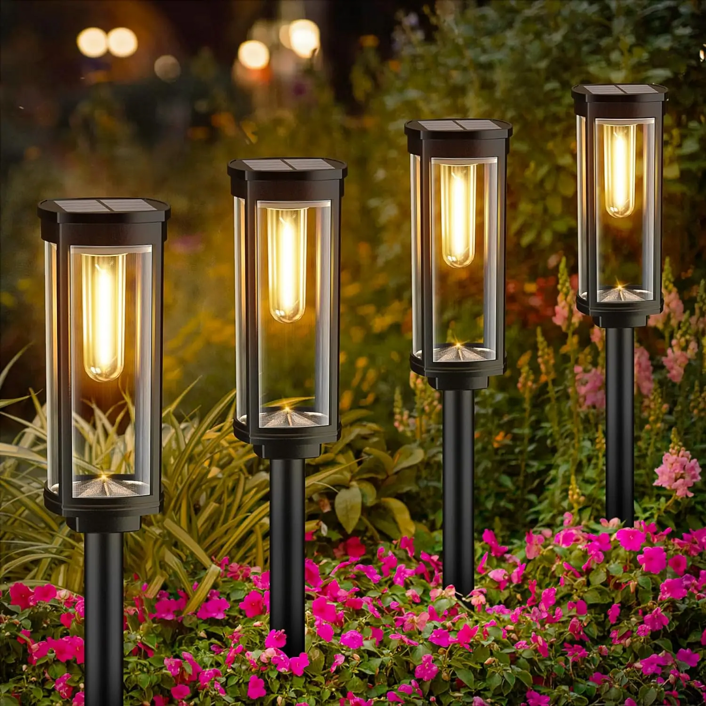 Solara – Solar-Tungstendraht-Rasenlampe für den Außenbereich