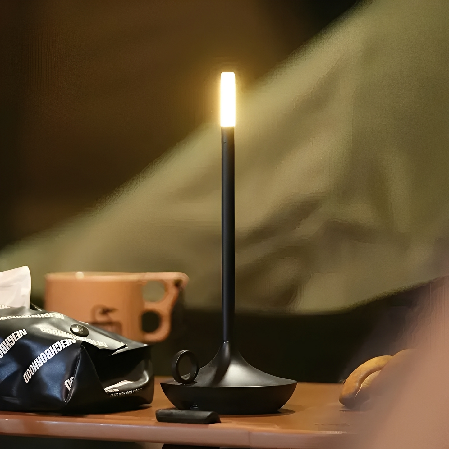 Marcelline – Tragbare Retro Tischlampe mit Kerzenlicht-Effekt