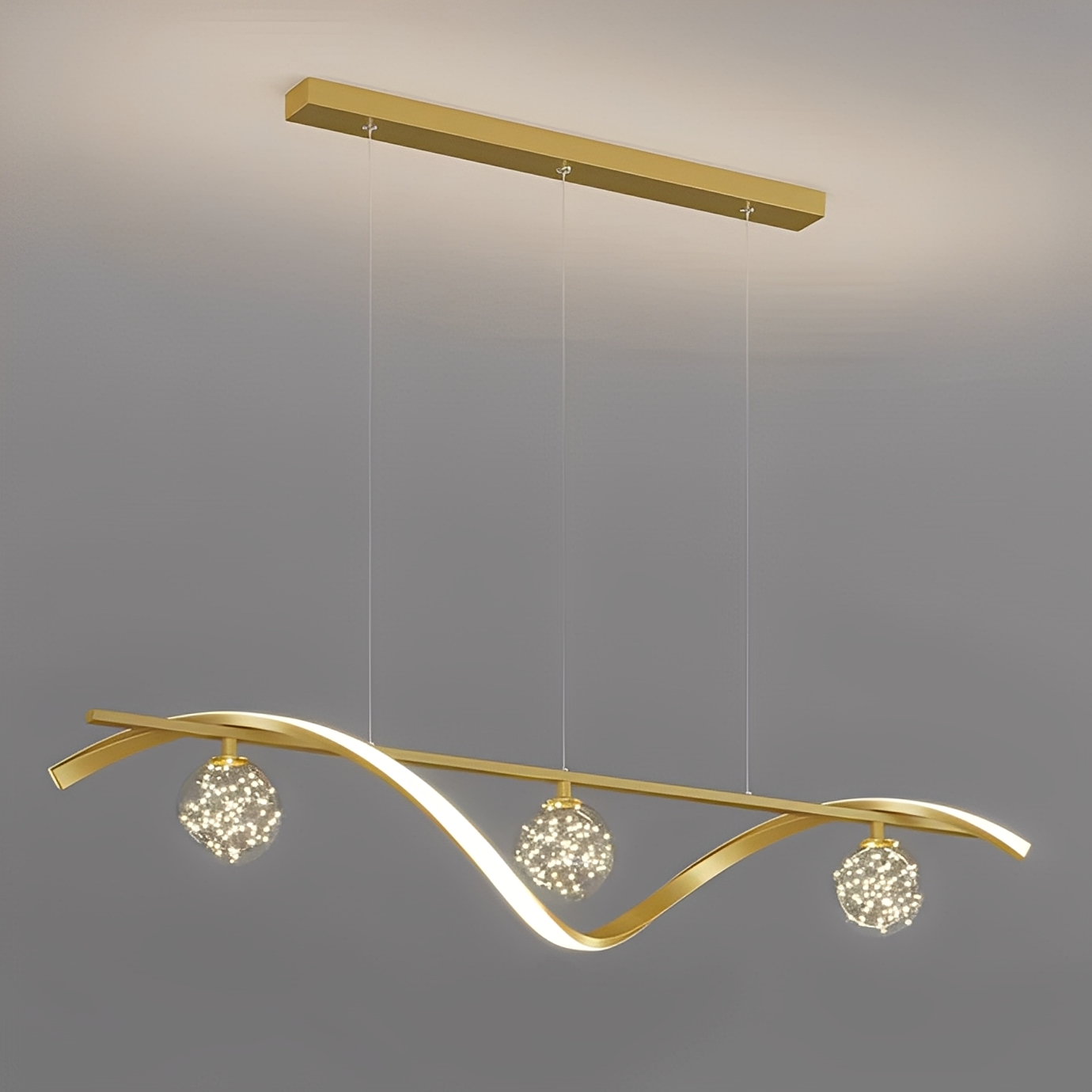 Hoshi – Moderne Sternenhimmel LED-Pendelleuchte