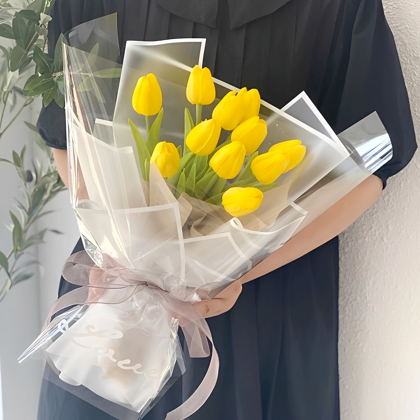 Talia – Mini-Tulpen aus PU als künstliche Dekoblumen
