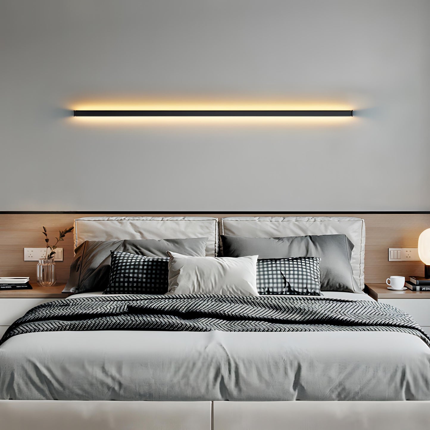 Elin – Nordische LED-Wandlampe