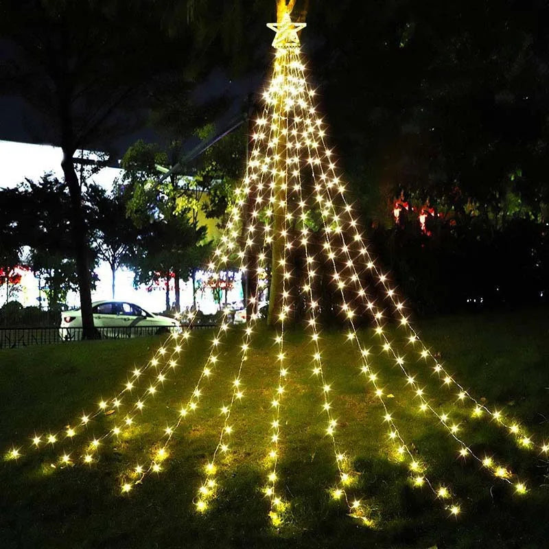 Lumi – LED-Wasserfall-Sternenlichter