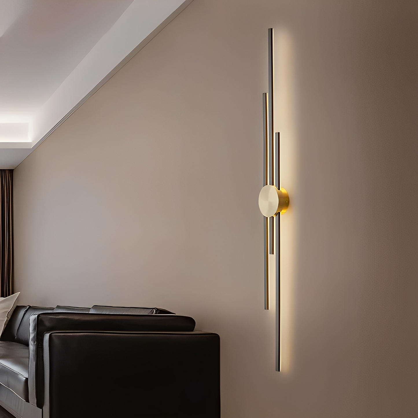 Dustin – Luxuriöse Kupfer Wandlampe