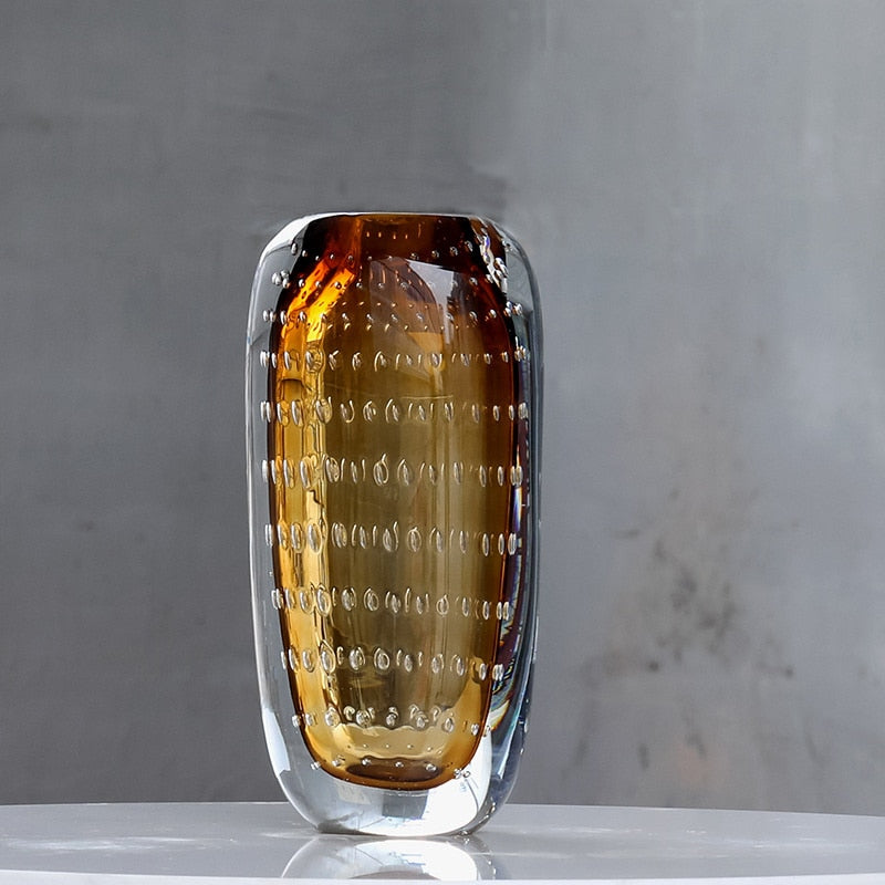 Tessa – Farbige Glasblase Vase
