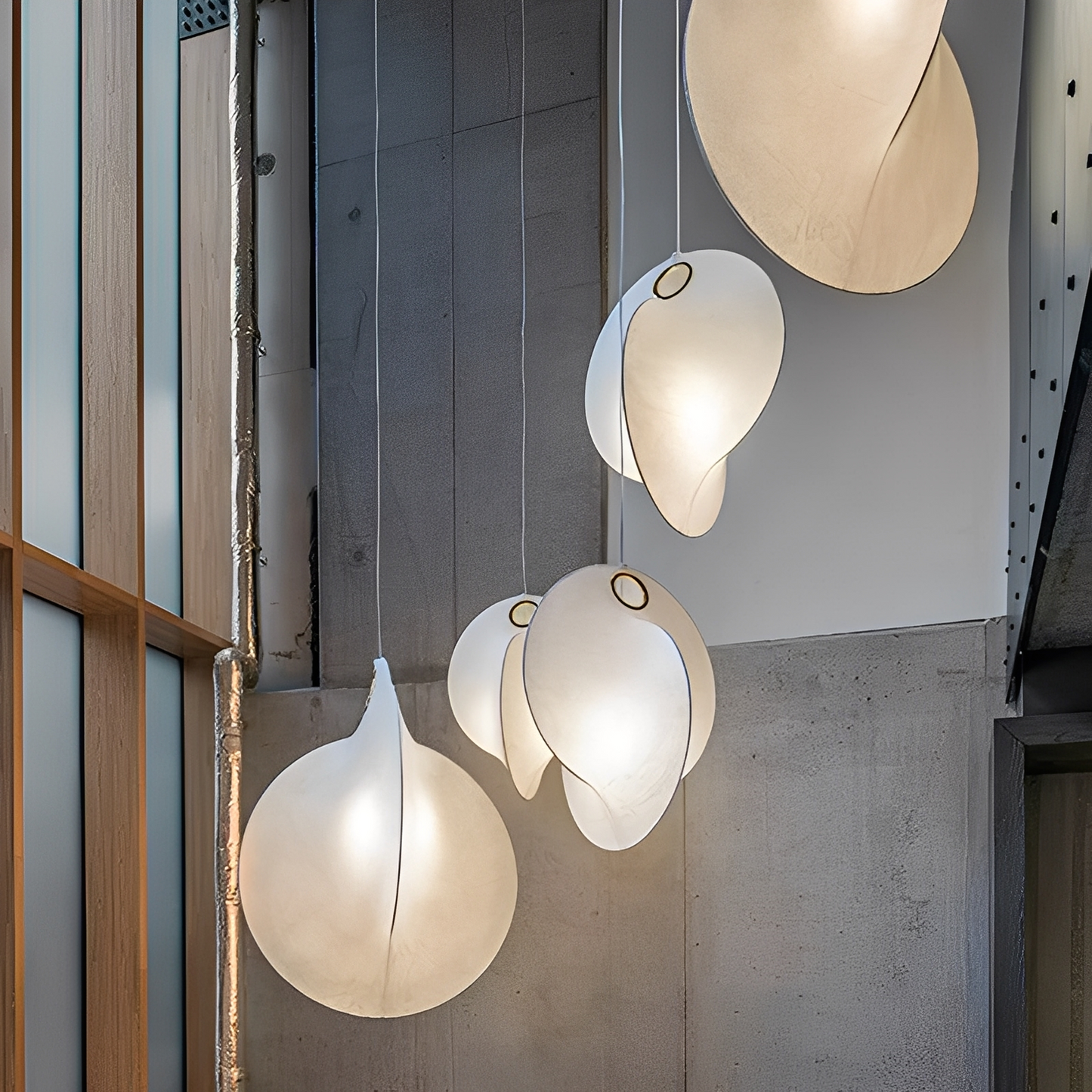 Meiko – Elegante Wabi Sabi Loft Pendelleuchte