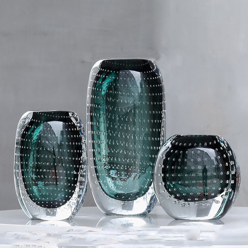 Tessa – Farbige Glasblase Vase