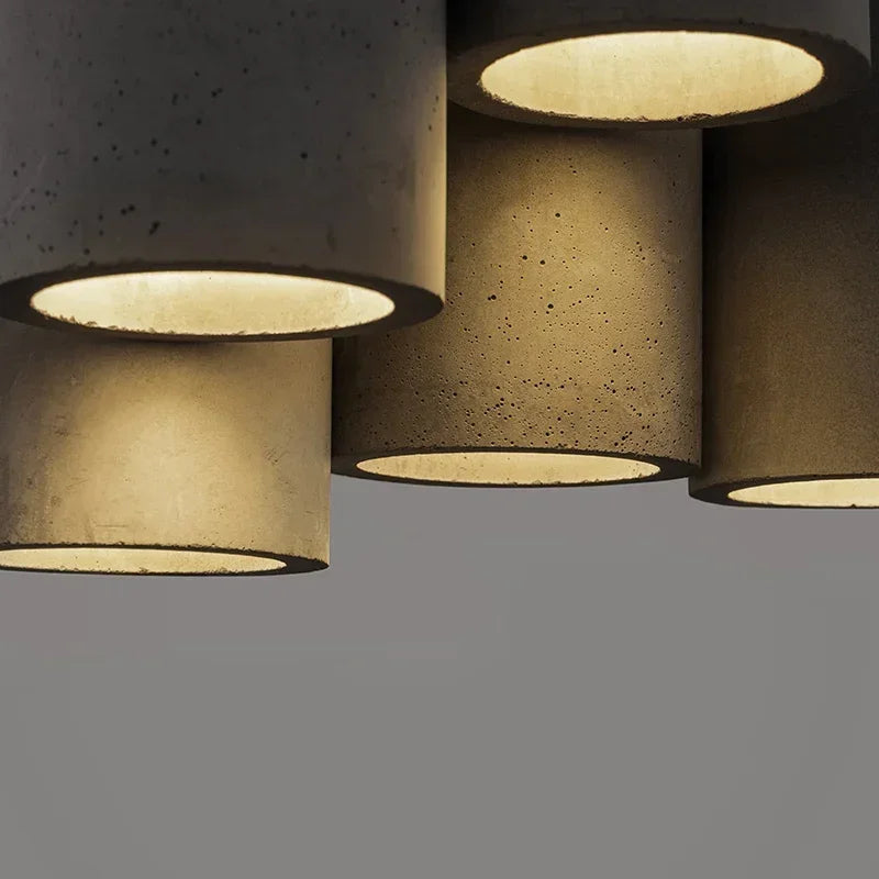 Vega – Rustikale Beton-Pendelleuchte