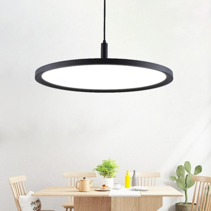 Aria – Disc LED Metall-Hängelampe