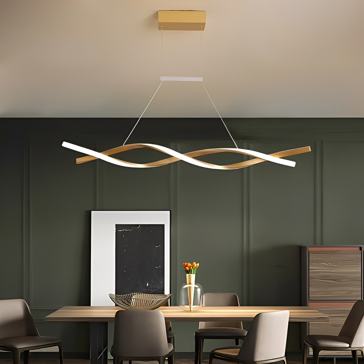 Haji – Nordic Minimalistische LED-Pendelleuchte
