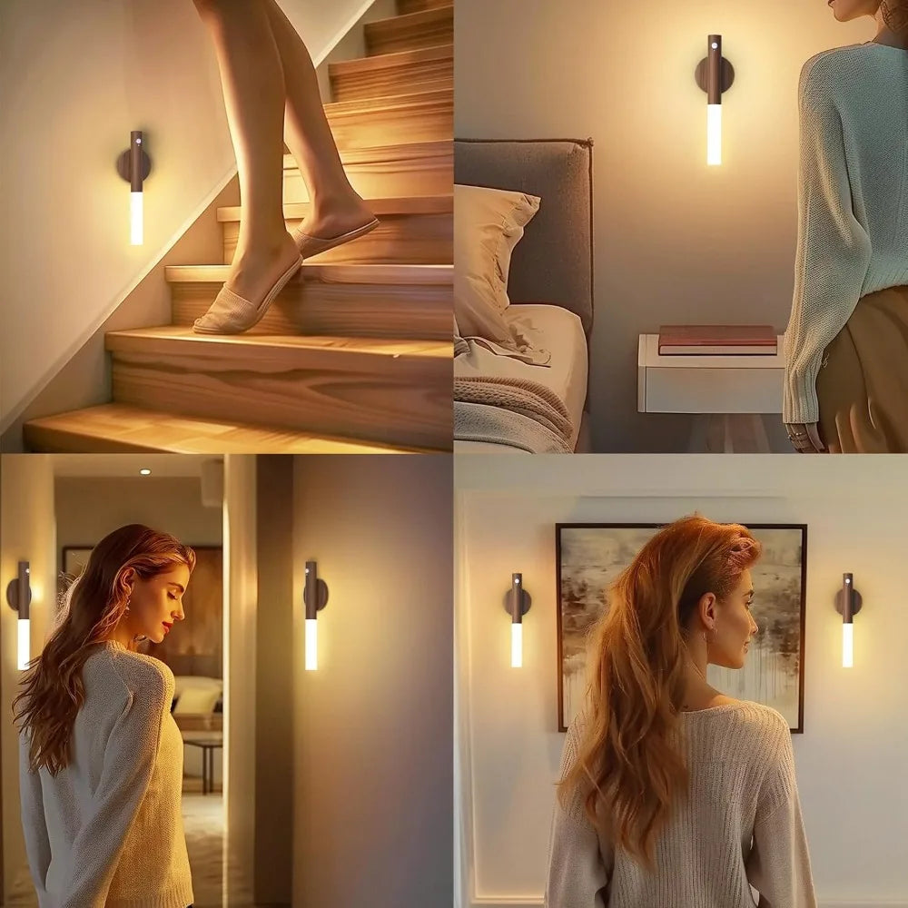 Kairo – Magnetische Holz Nachtlampe