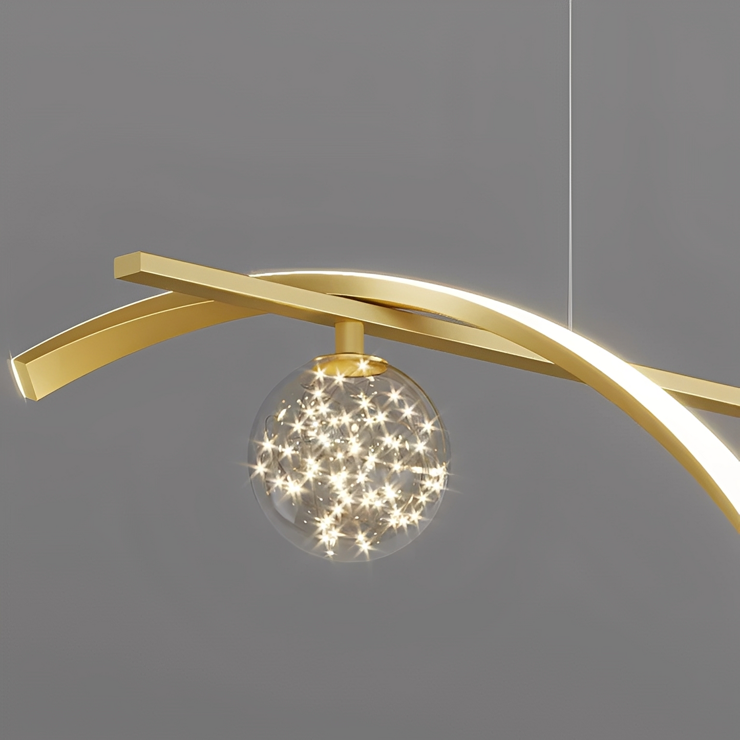 Hoshi – Moderne Sternenhimmel LED-Pendelleuchte