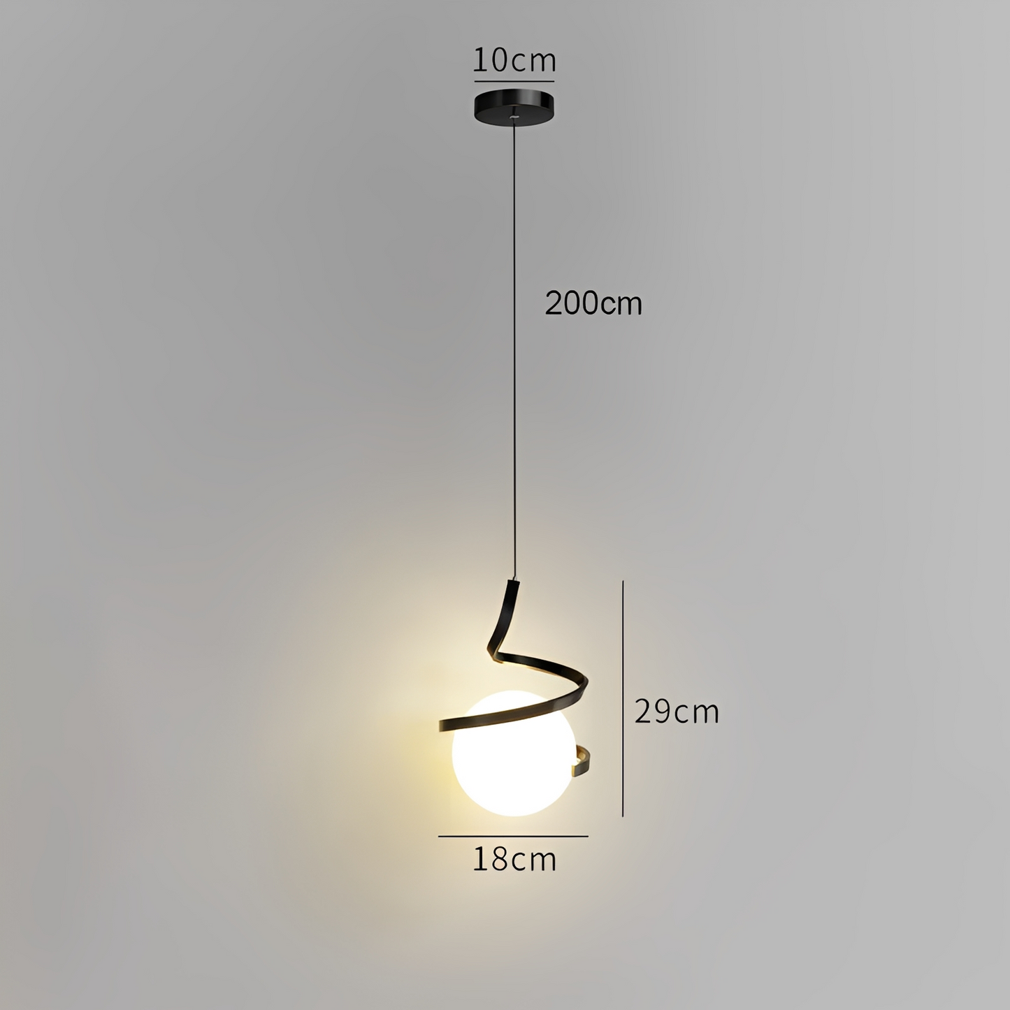 Liam – Schlichte Design-Pendelleuchte