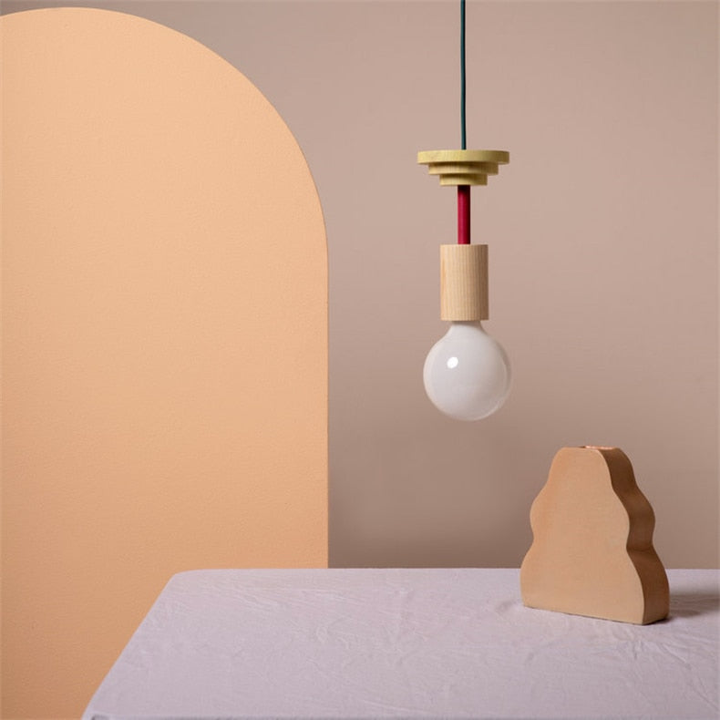 Kokoro – Geometrische Kinderzimmer Pendelleuchte