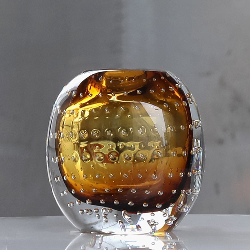 Tessa – Farbige Glasblase Vase