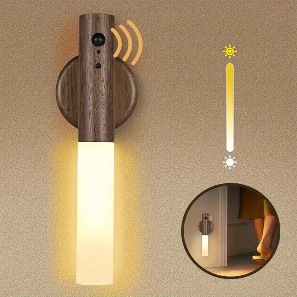 Kairo – Magnetische Holz Nachtlampe