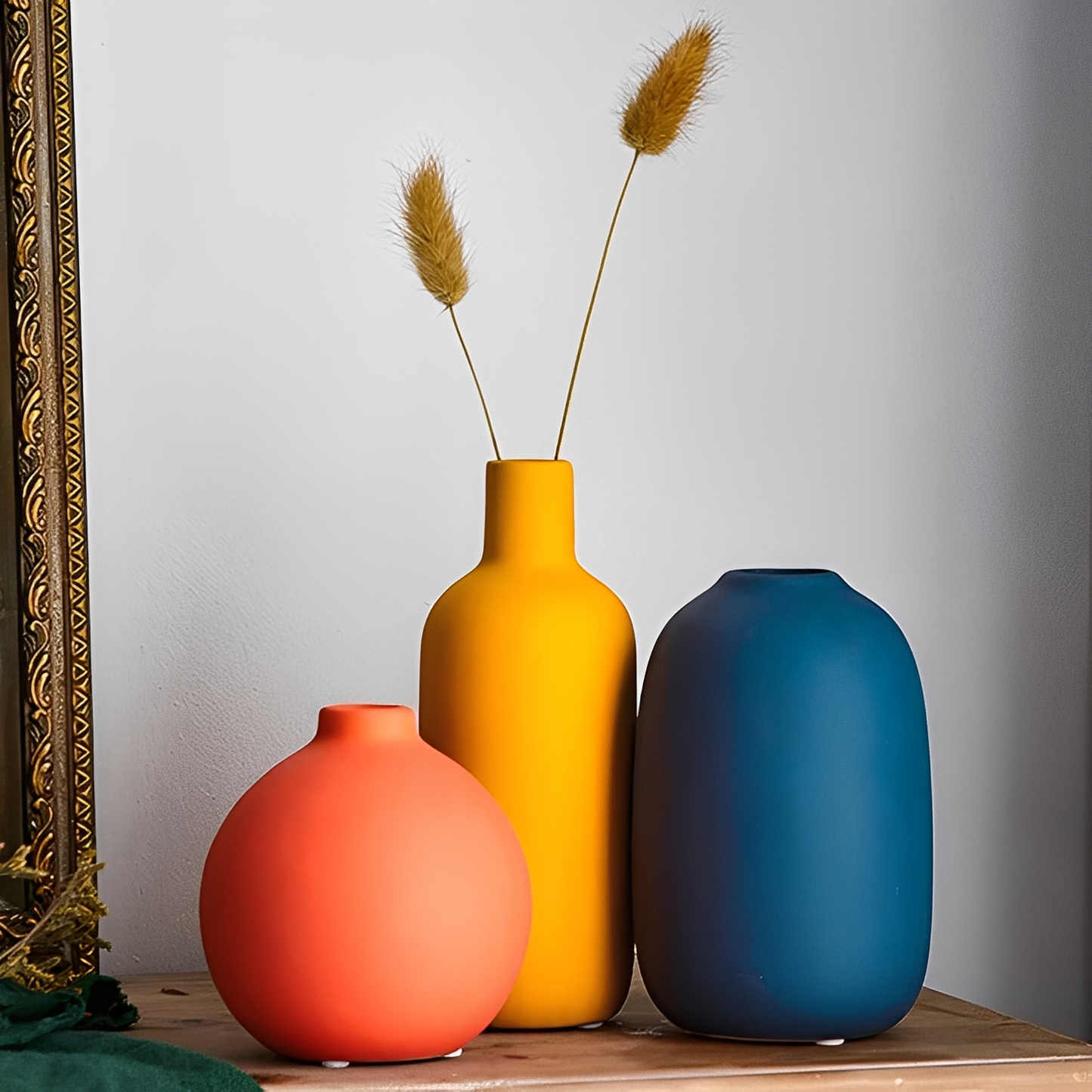 Clara – Nordic Stil Weiße Keramikvase