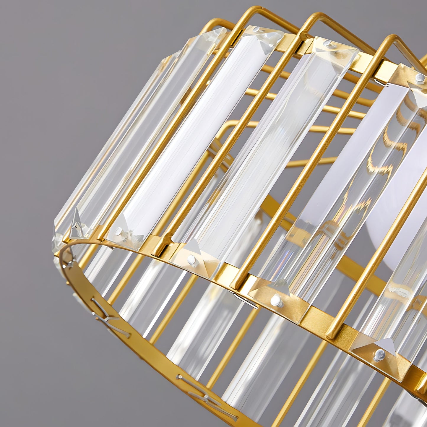 Guillermo – Runde Glas-Pendelleuchte