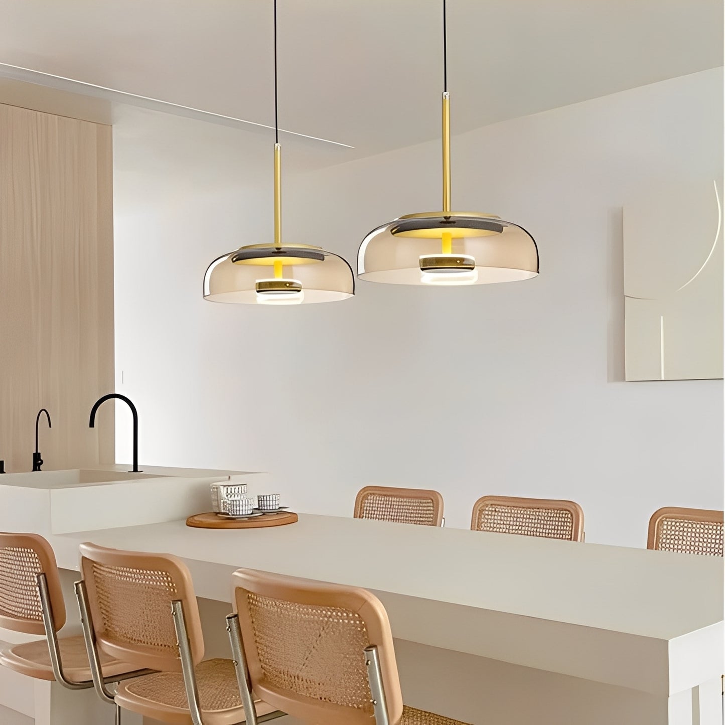 Marlie – Nordische Glas-Pendelleuchte
