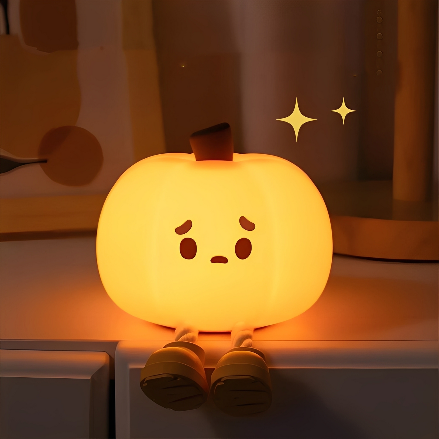 Pumpky – Kürbis Nachtlicht zum Einschlafen