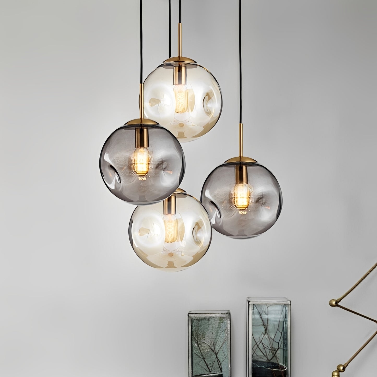 Arvino – Kreativer Glas-Kronleuchter