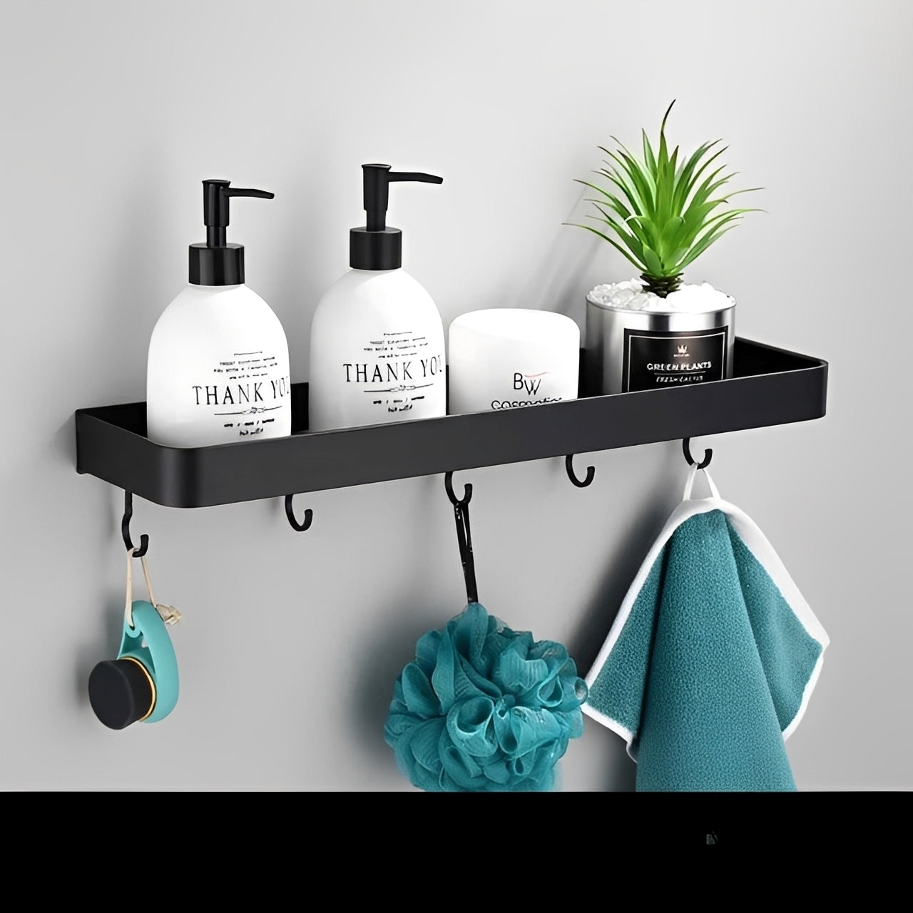Noir – Schwarzes Badregal