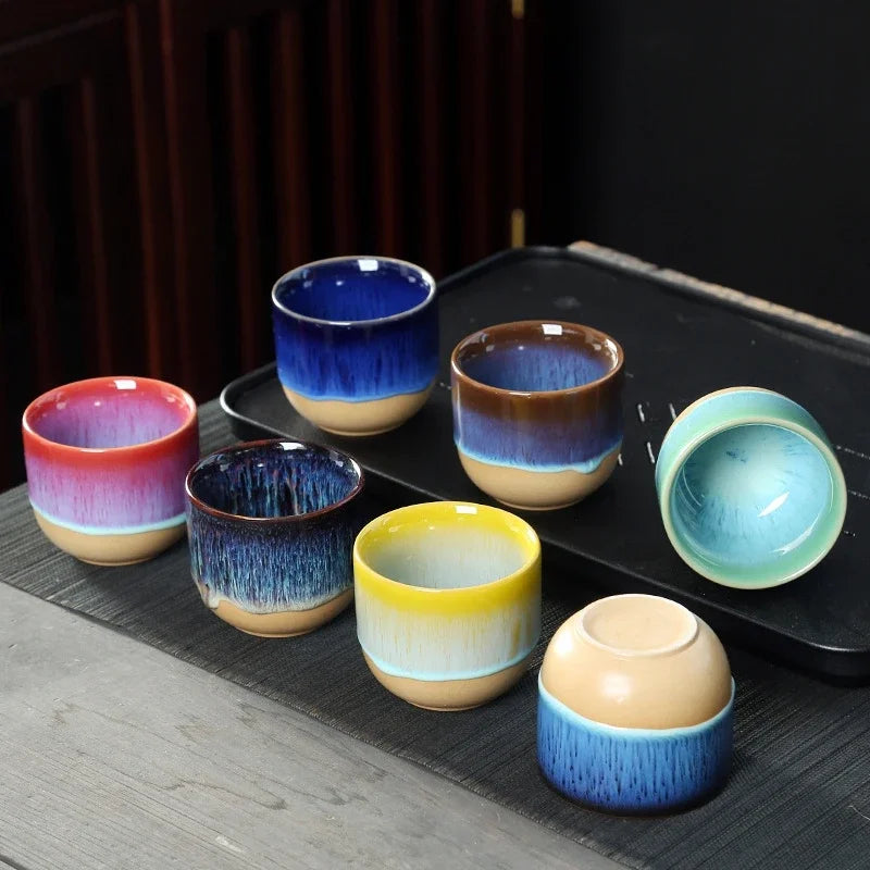 Hikari – Japanische Keramiktasse mit halbglasierter Oberfläche