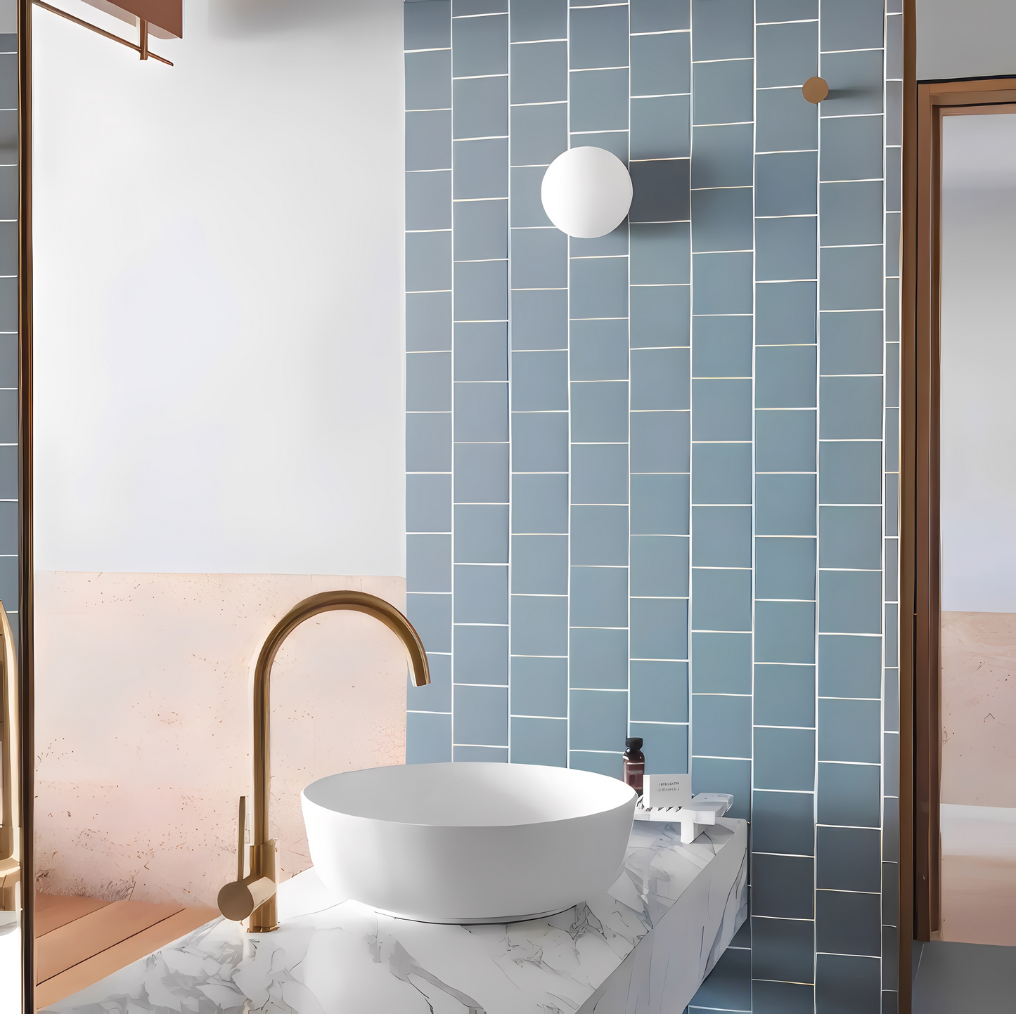 Svala – Minimalistische Glas-Wandlampe