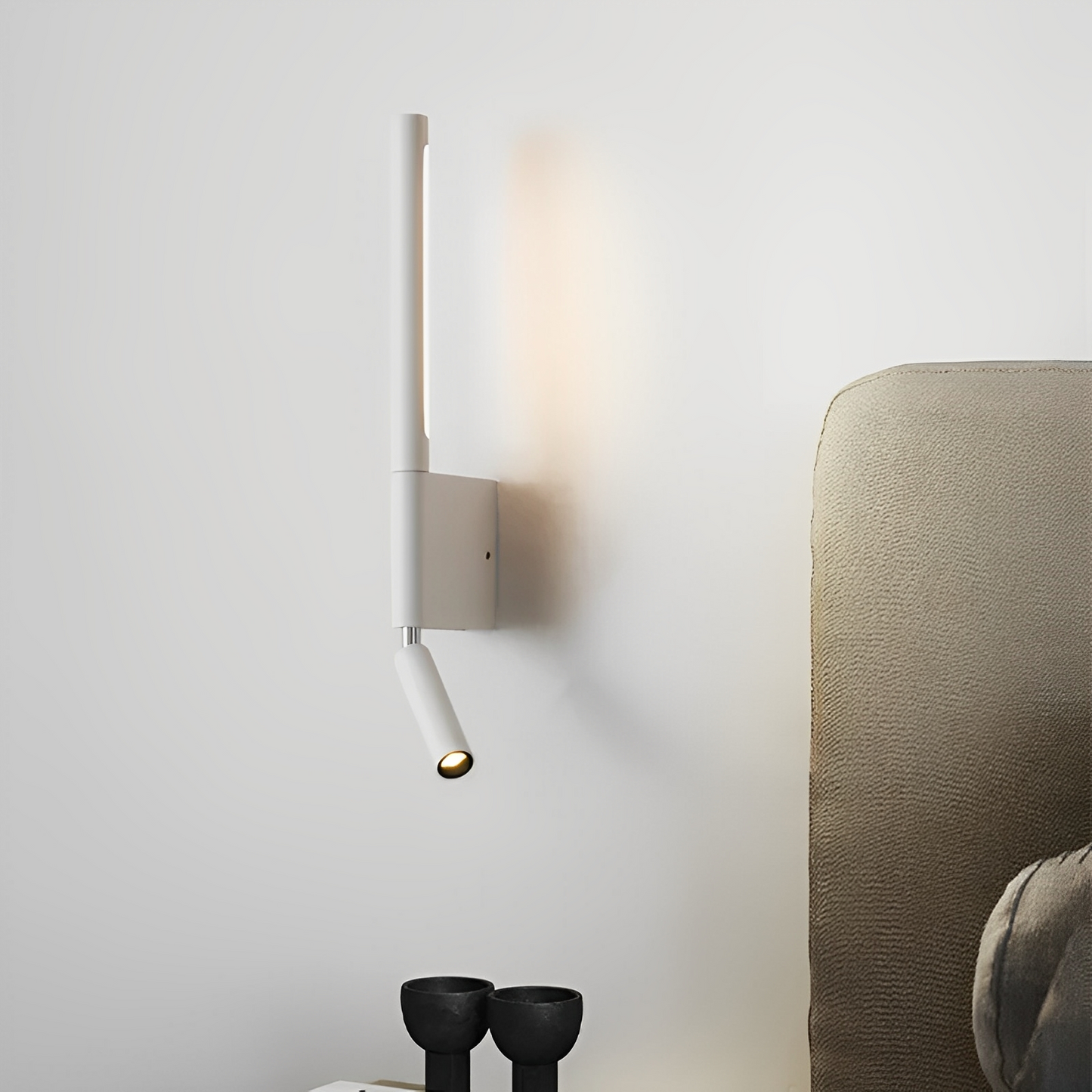 Nordora – Skandinavische LED-Wandlampe mit 330° Rotation
