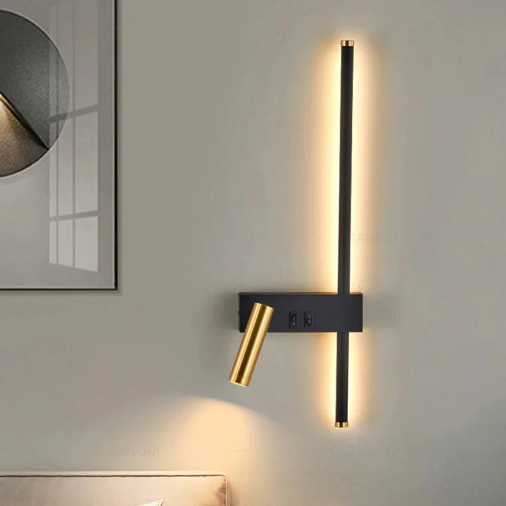 Akagi – Moderne Lichtluxus-Wandleuchte
