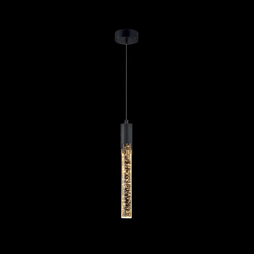 Yukari – Kristall LED-Balkenpendelleuchte