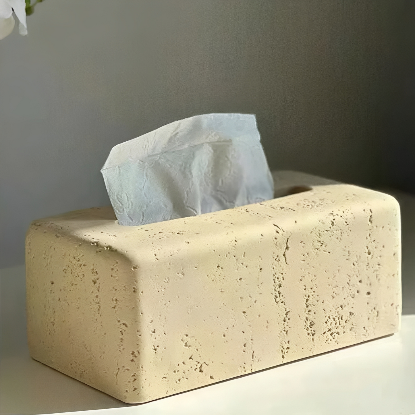 Aurea – Luxus Papiertuchbox aus Resin