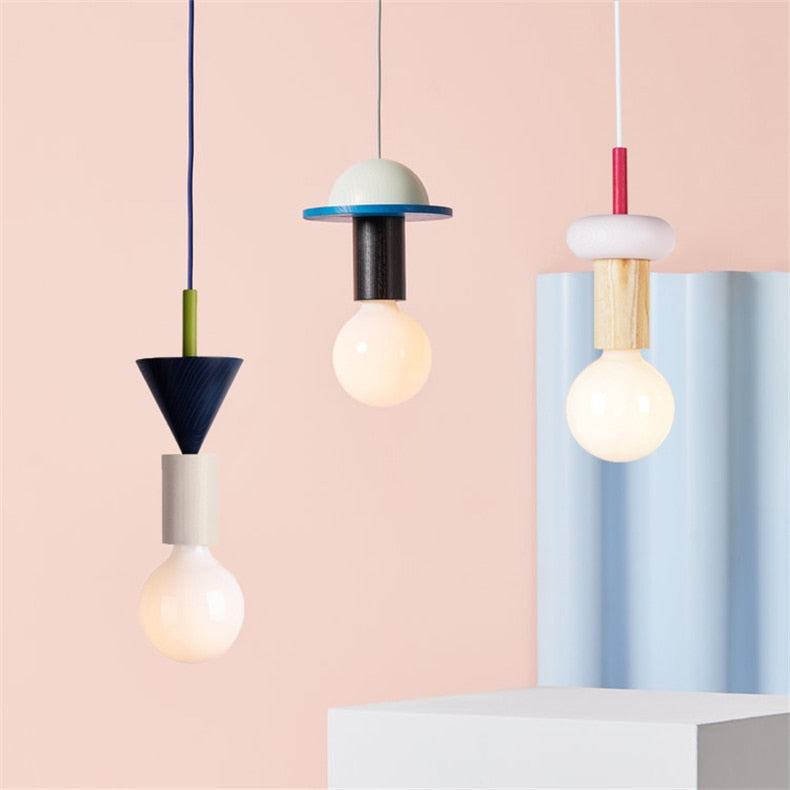 Kokoro – Geometrische Kinderzimmer Pendelleuchte