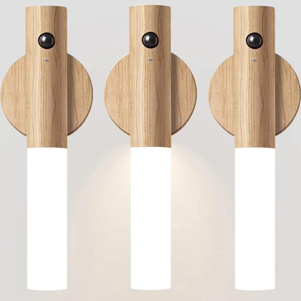 Kairo – Magnetische Holz Nachtlampe