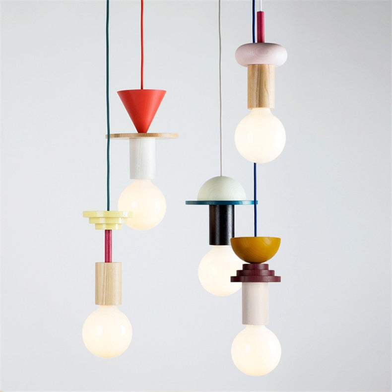 Kokoro – Geometrische Kinderzimmer Pendelleuchte