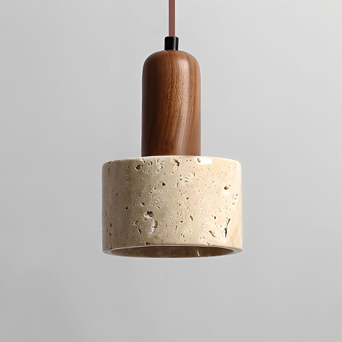 Donna – Gelbe Marmorpendel-Lampe