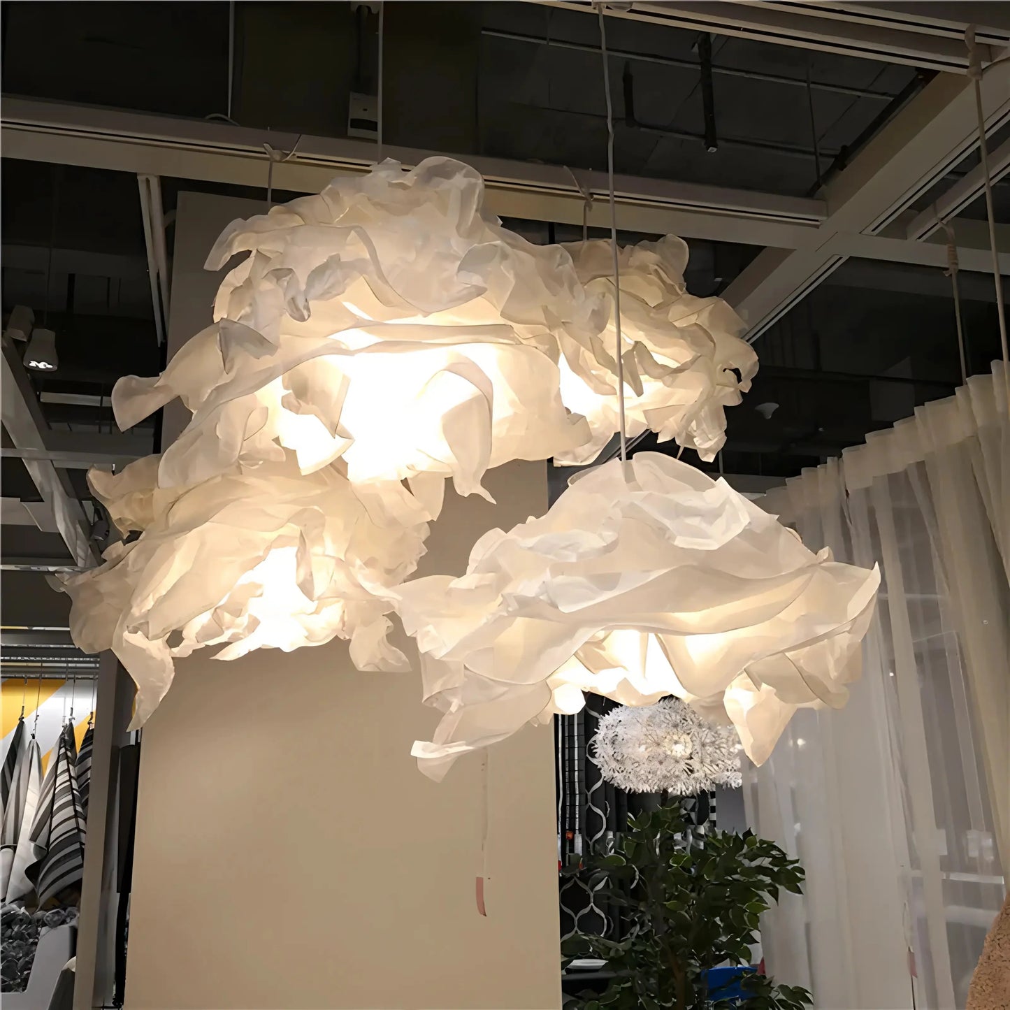 Kumo – Japanisch-Nordische Wolken-Pendelleuchte