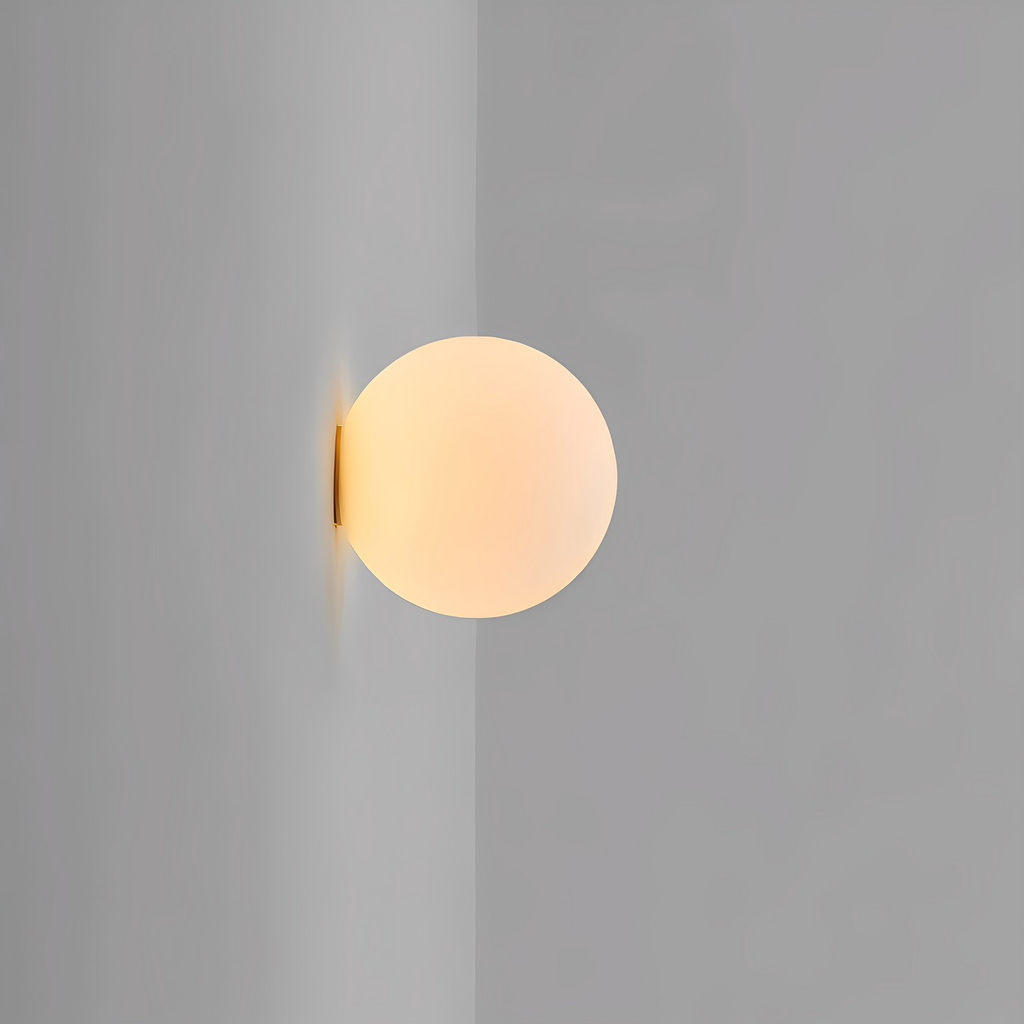 Svala – Minimalistische Glas-Wandlampe